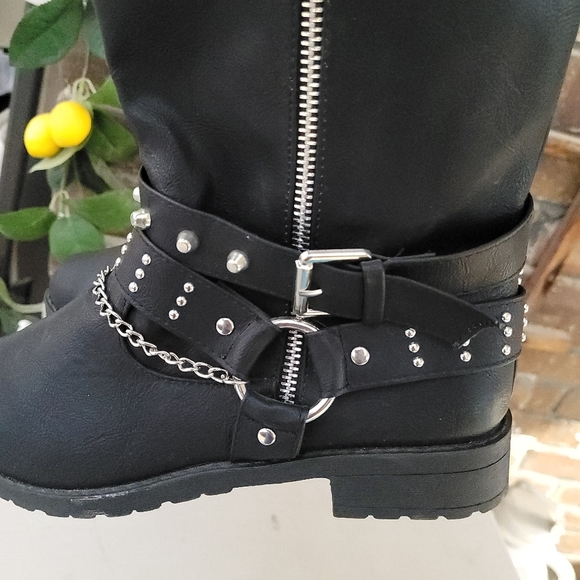 rue21 etc Combat Ankle Boots Sz 9 - Picture 8 of 12